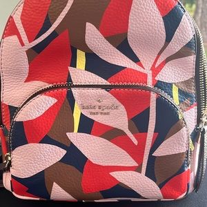 Kate Spade multicolor backpack like New